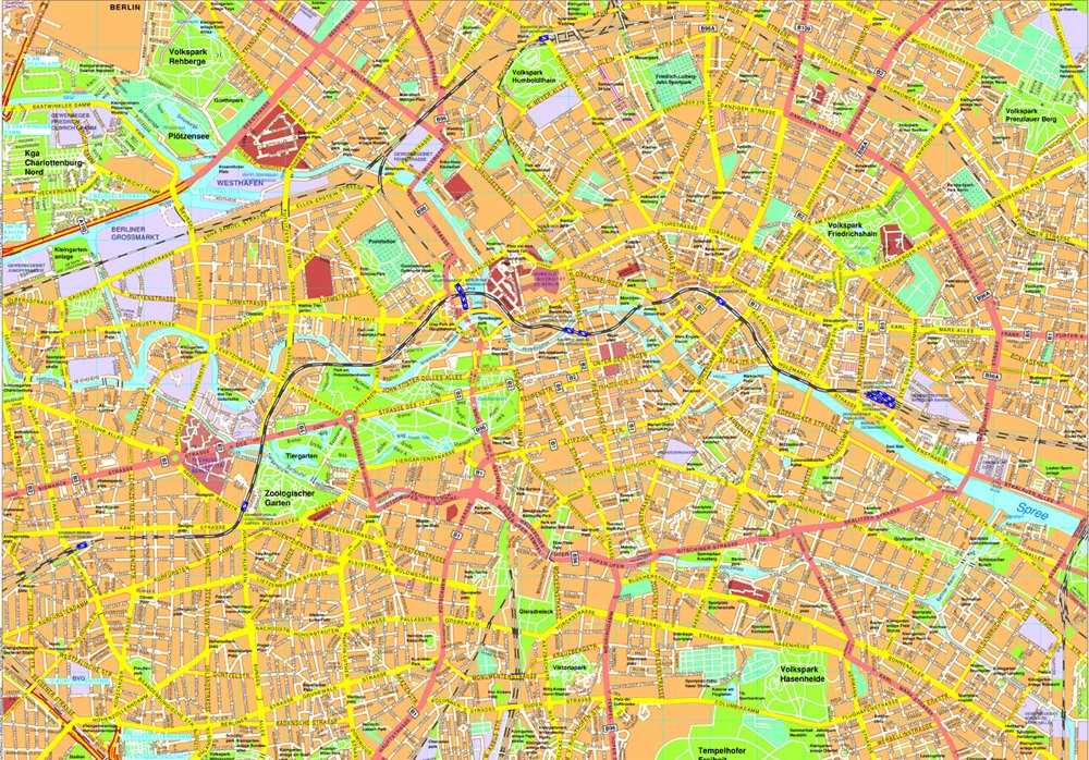 Berlin map
