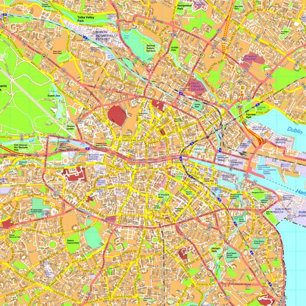 Dublin map