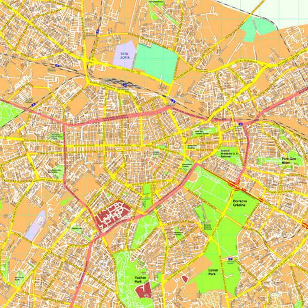 Sofia map