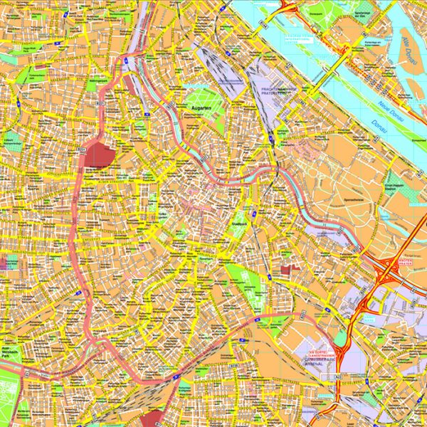 Vienna map