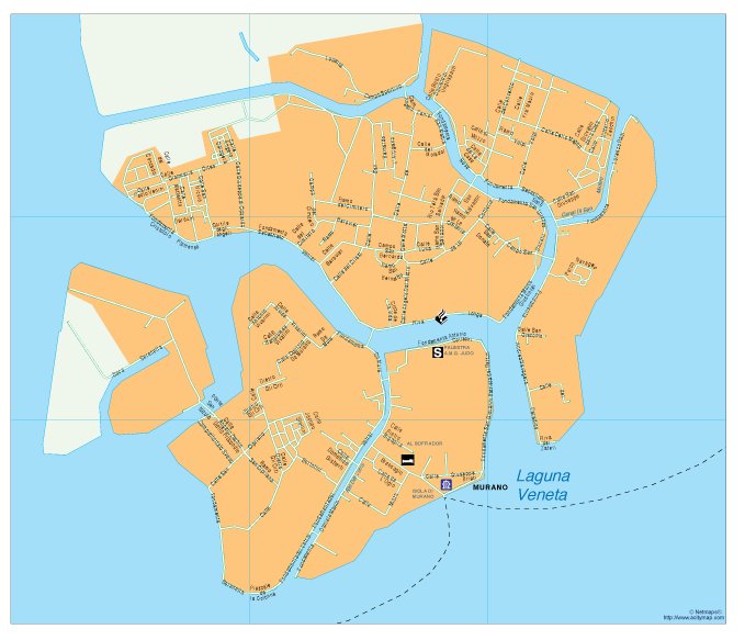 Murano map