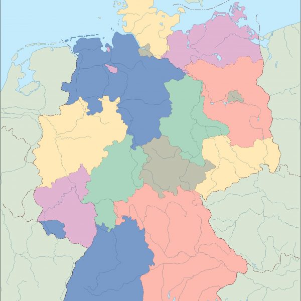 germany blind map
