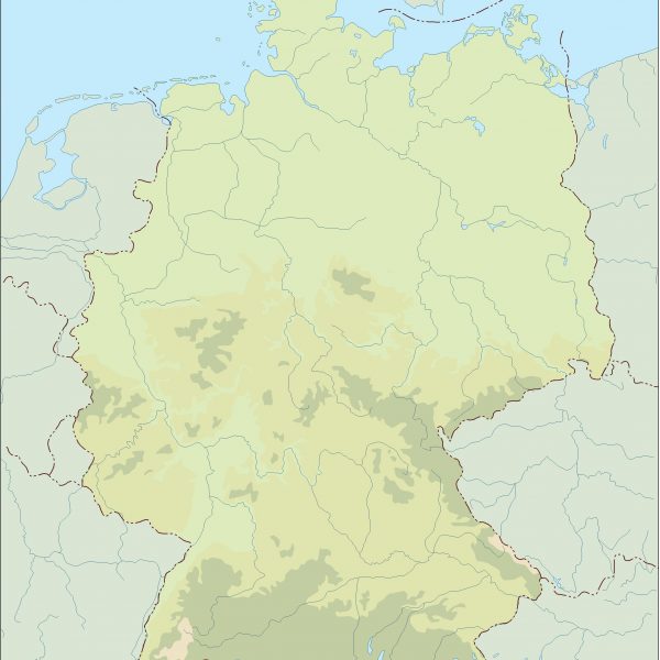 germany illustrator map