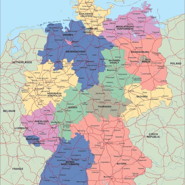 germany political map