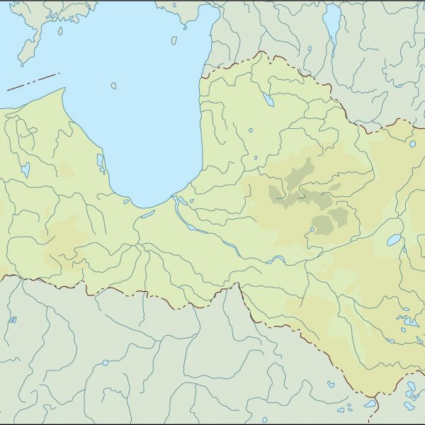 latvia illustrator map