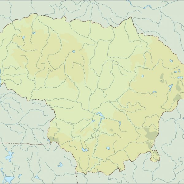 lithuania illustrator map