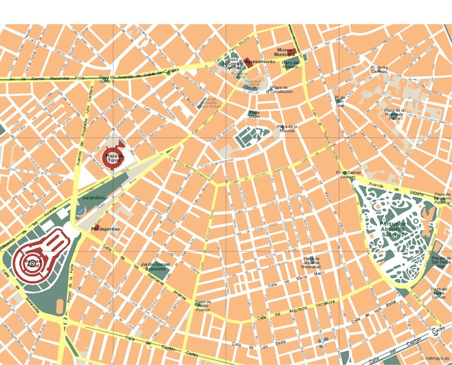 mapa albacete
