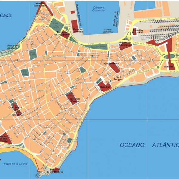 mapa cadiz