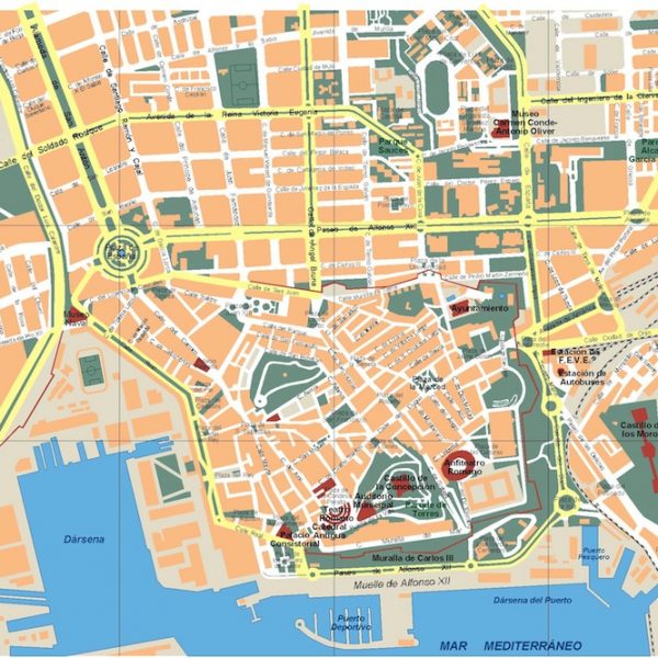 mapa cartagena