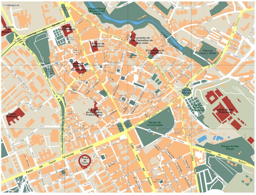 mapa guadalajara