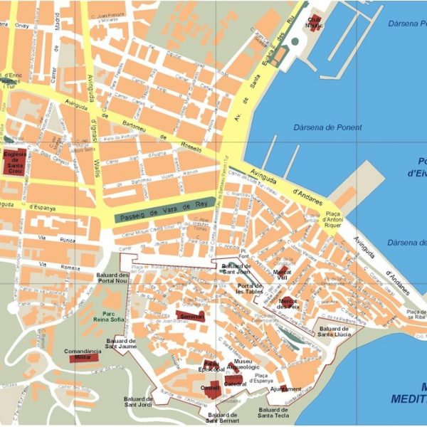 mapa ibiza