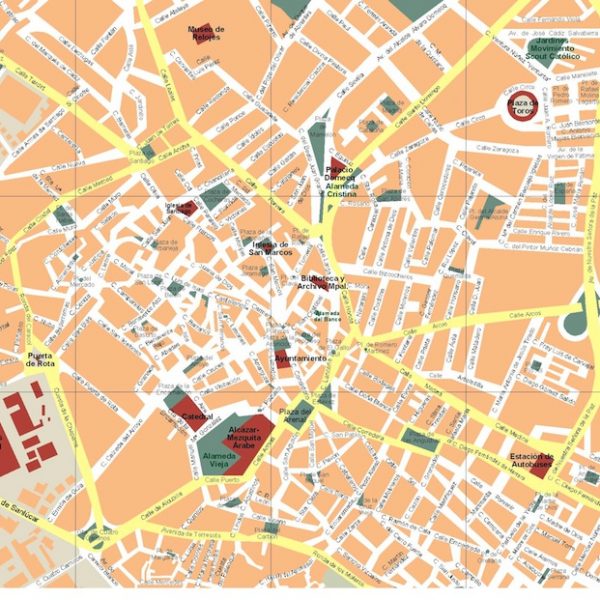 mapa jerez de la frontera