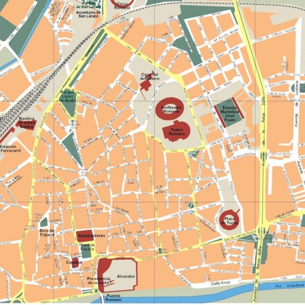 mapa merida