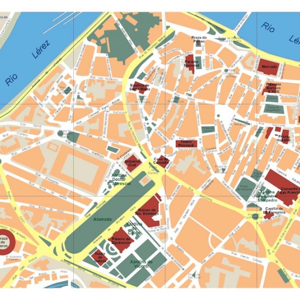 mapa pontevedra