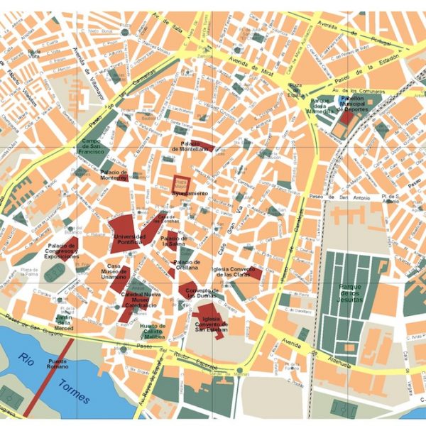mapa salamanca