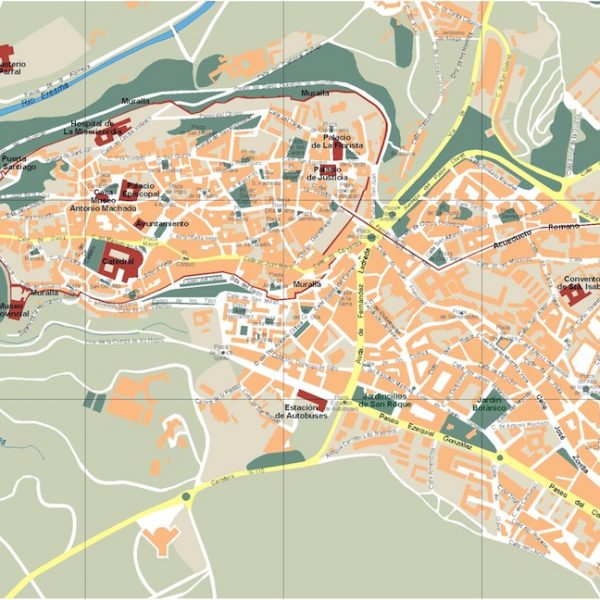 mapa segovia