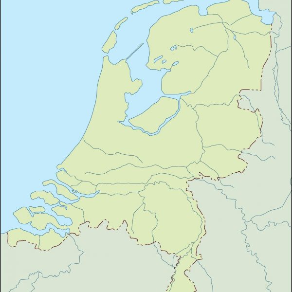 netherlands illustrator map