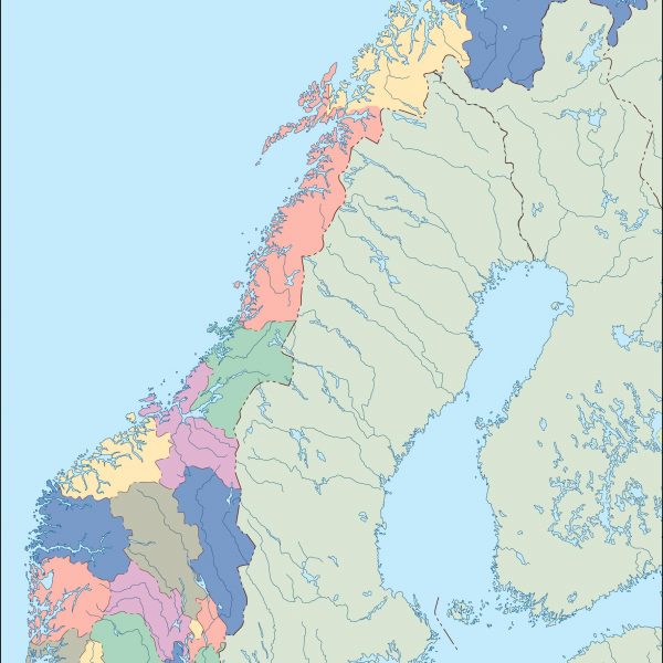 norway blind map