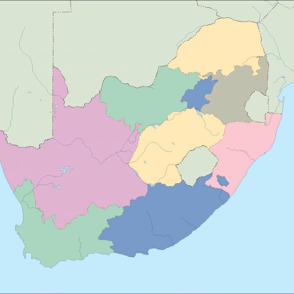 south africa blind map