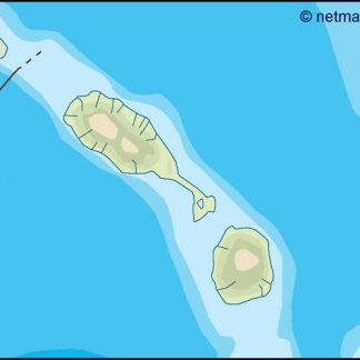 st kitts and nevis illustrator map