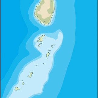 st vincent and the grenadines illustrator map
