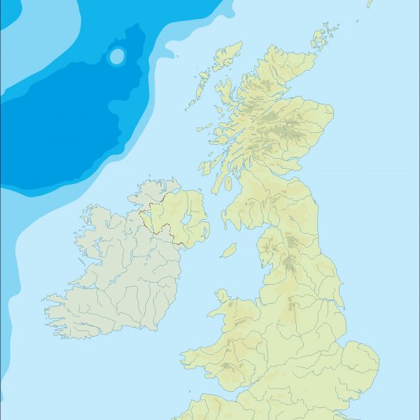 united kingdom illustrator map