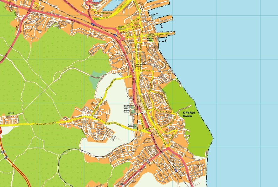 Gdynia EPS map