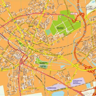 Gliwice EPS map