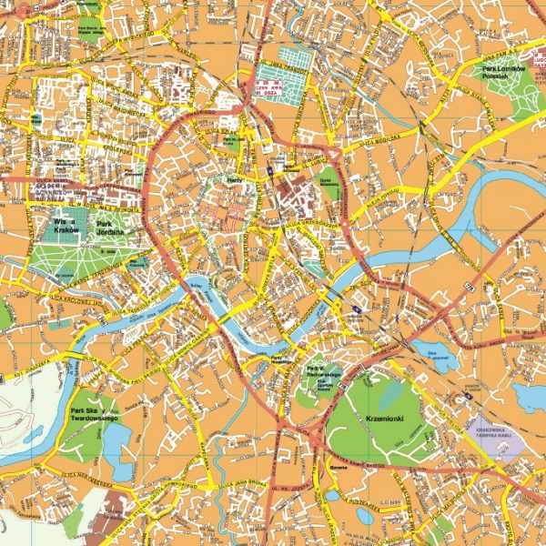 Krakow EPS map