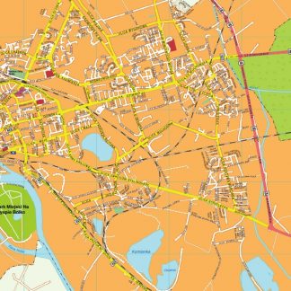 Opole EPS map