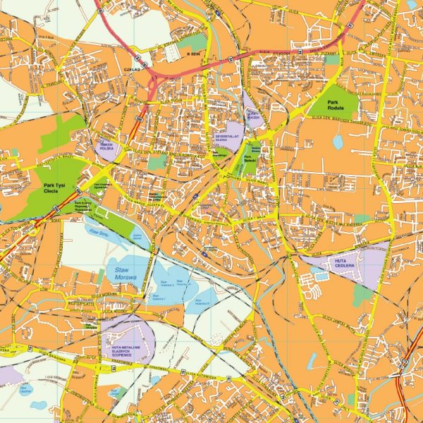 Sosnowiec EPS map