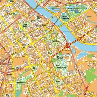 Warszawa EPS map