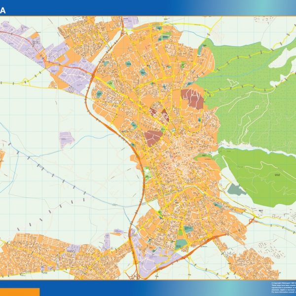 mapa vectorial granada