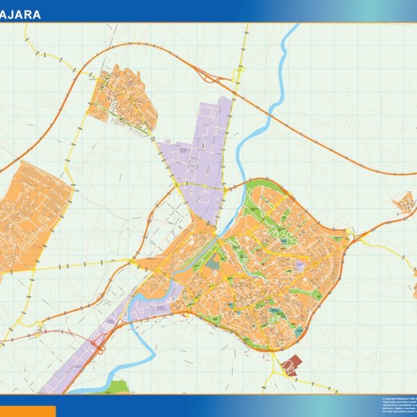 mapa vectorial guadalajara