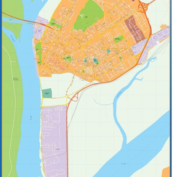 mapa vectorial huelva