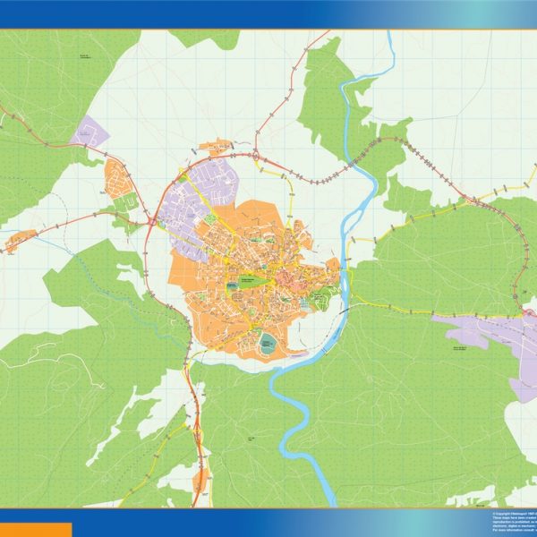 mapa vectorial soria