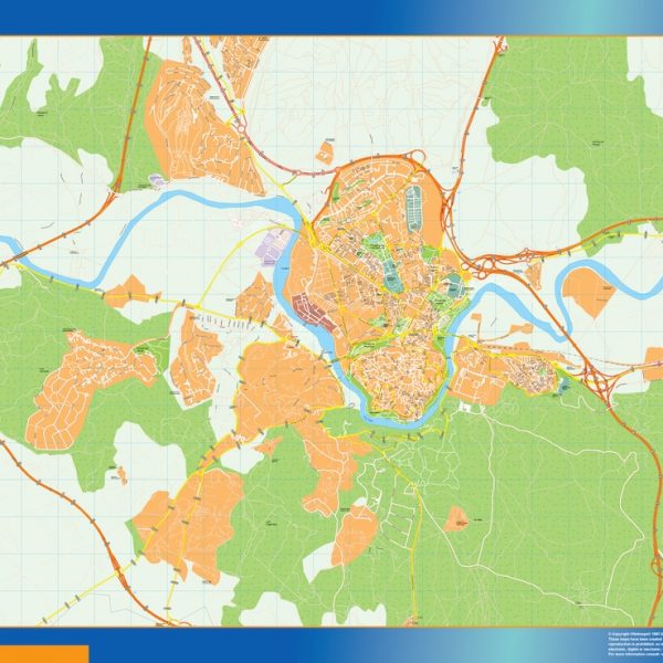 mapa vectorial toledo