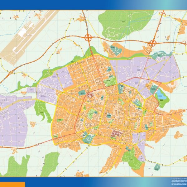 mapa vectorial vitoria