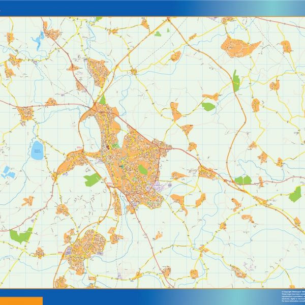 oxford vector map