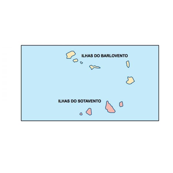 cape verde presentation map