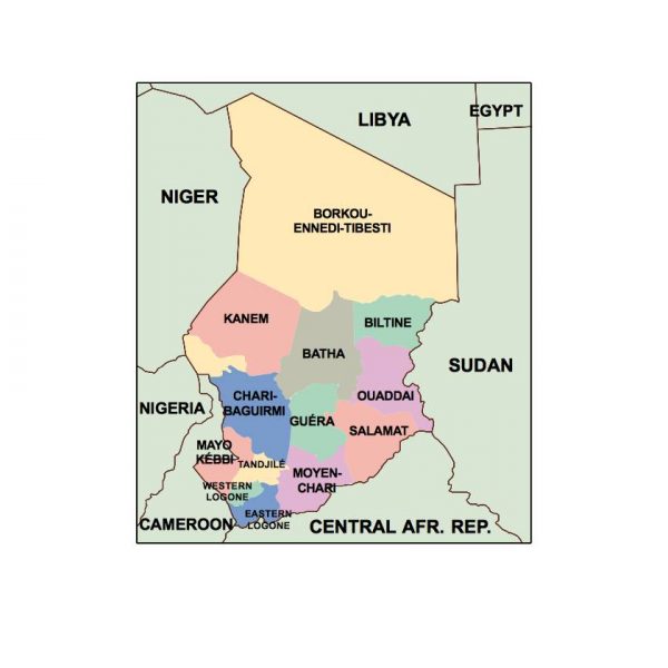 chad presentation map