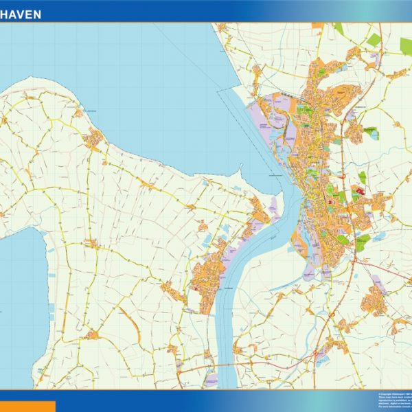 Bremerhaven Wandkarten