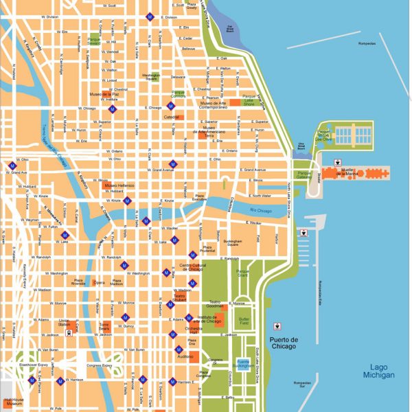 Chicago Vector Map