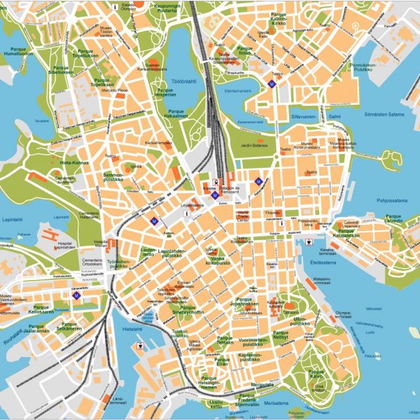 Helsinki Vector Map