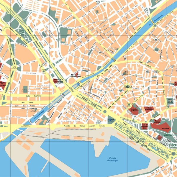 Malaga Mapa
