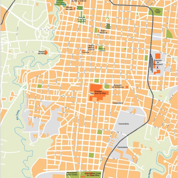 San Jose Vector Map