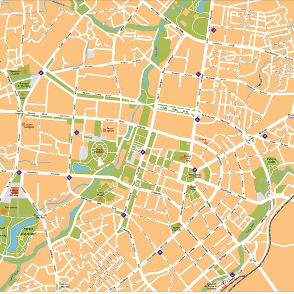 Tashkent Vector Map
