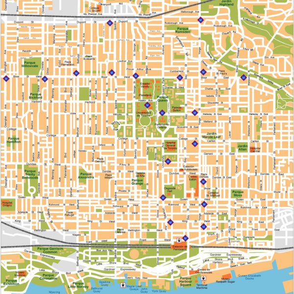 Toronto Vector Map