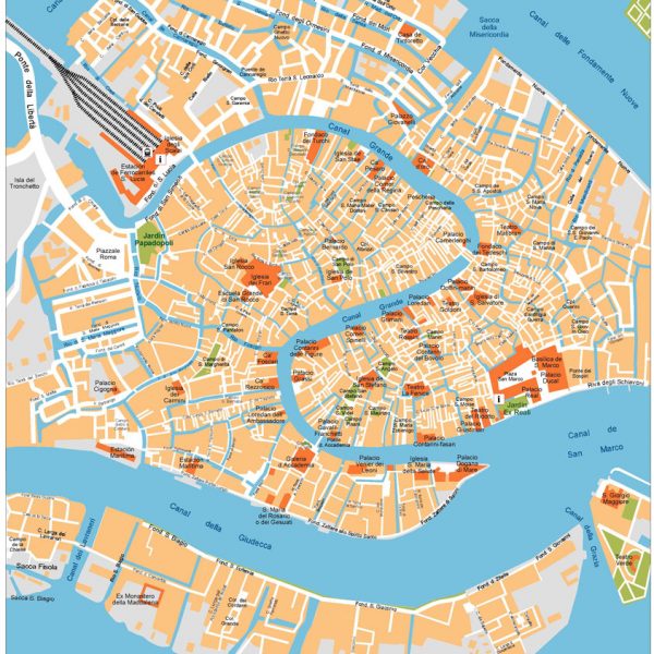 Venice Vector Map