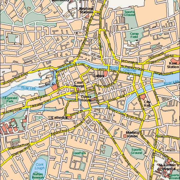 Cork EPS map